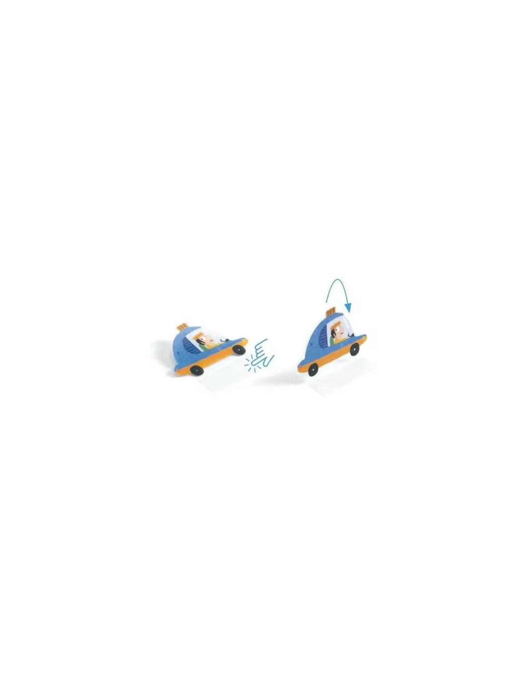 Stickers à relever Véhicules - Djeco