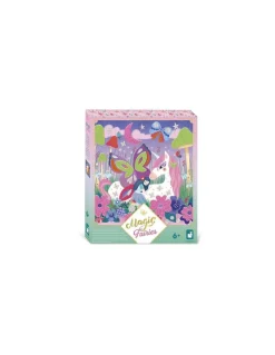 Stickers et sable phosphorescent Magic Fairies - Janod