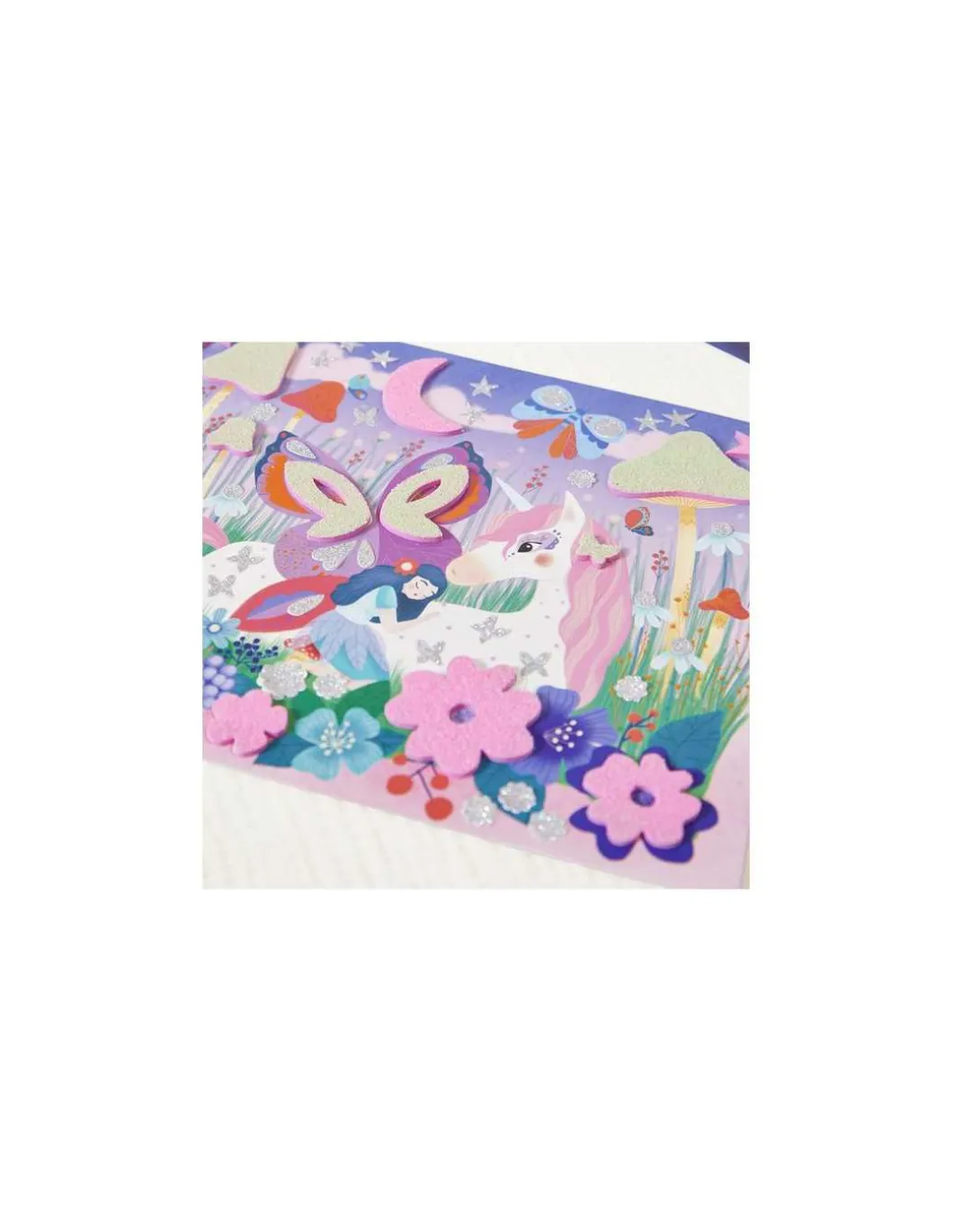 Stickers et sable phosphorescent Magic Fairies - Janod