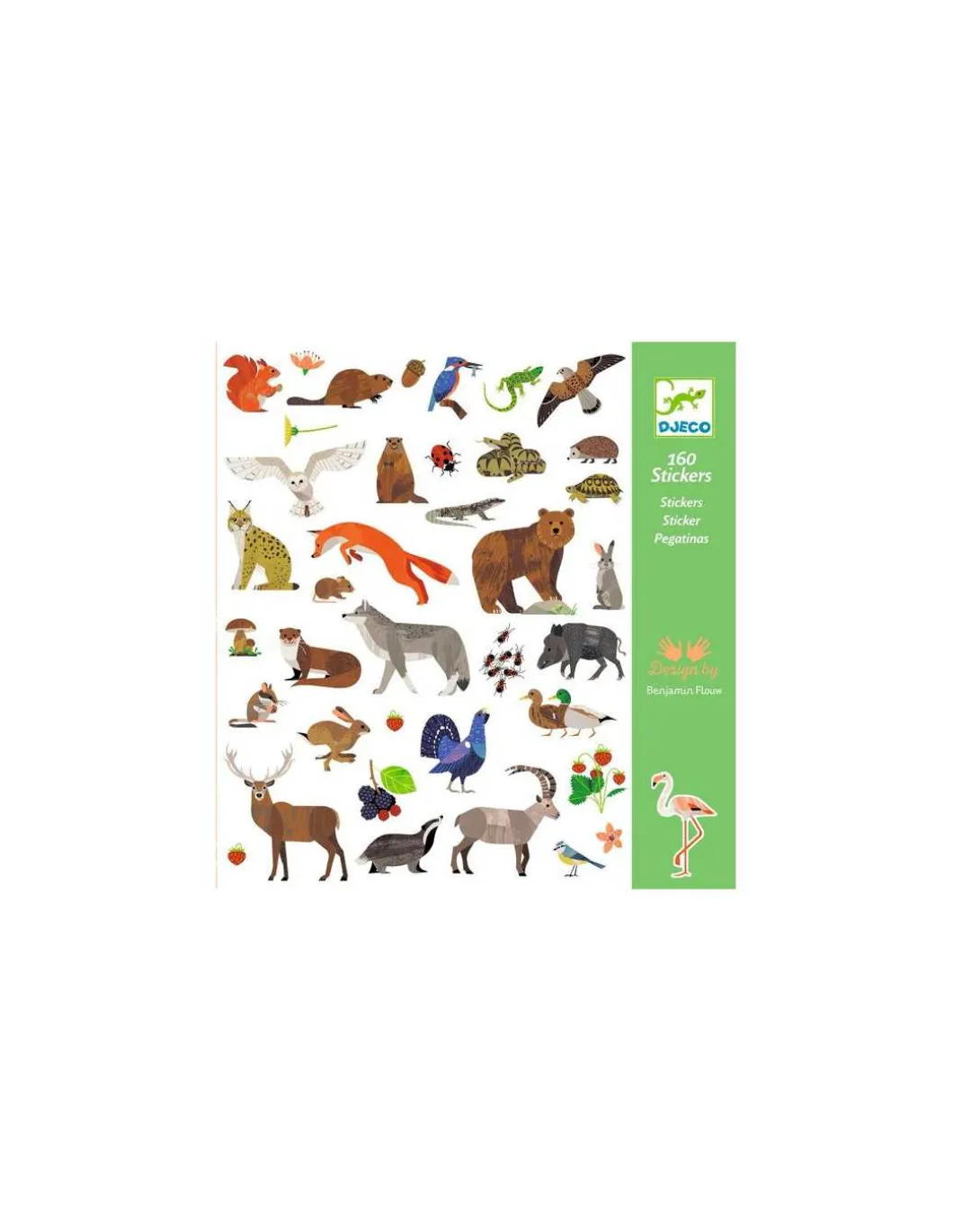 Stickers Faune - Djeco