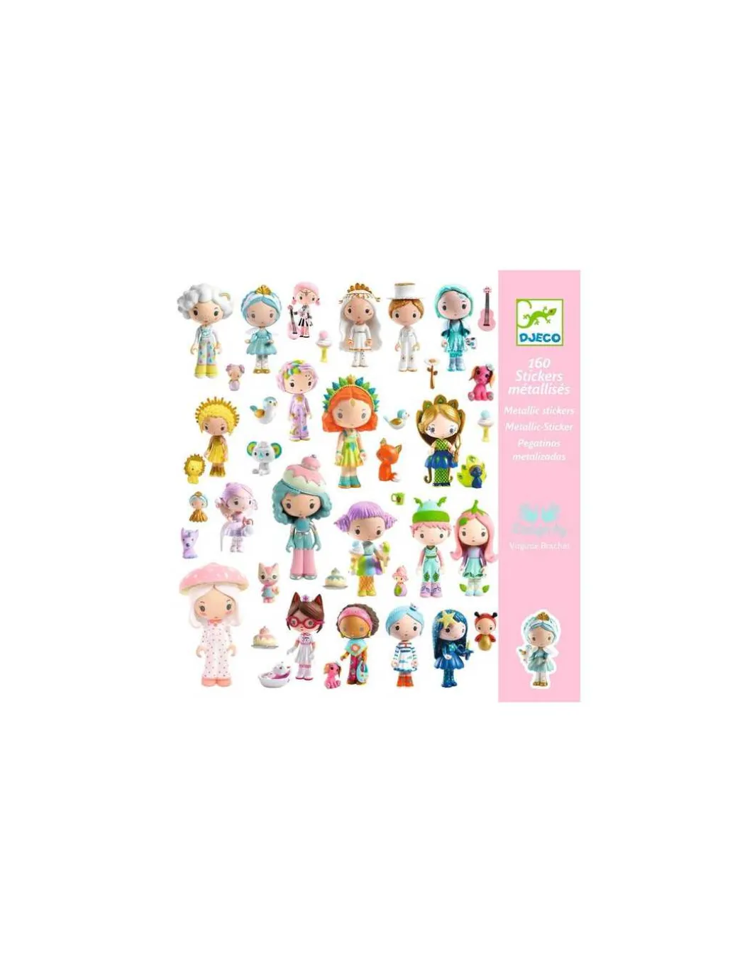 Stickers Le Petit Monde des Tinyly - Djeco