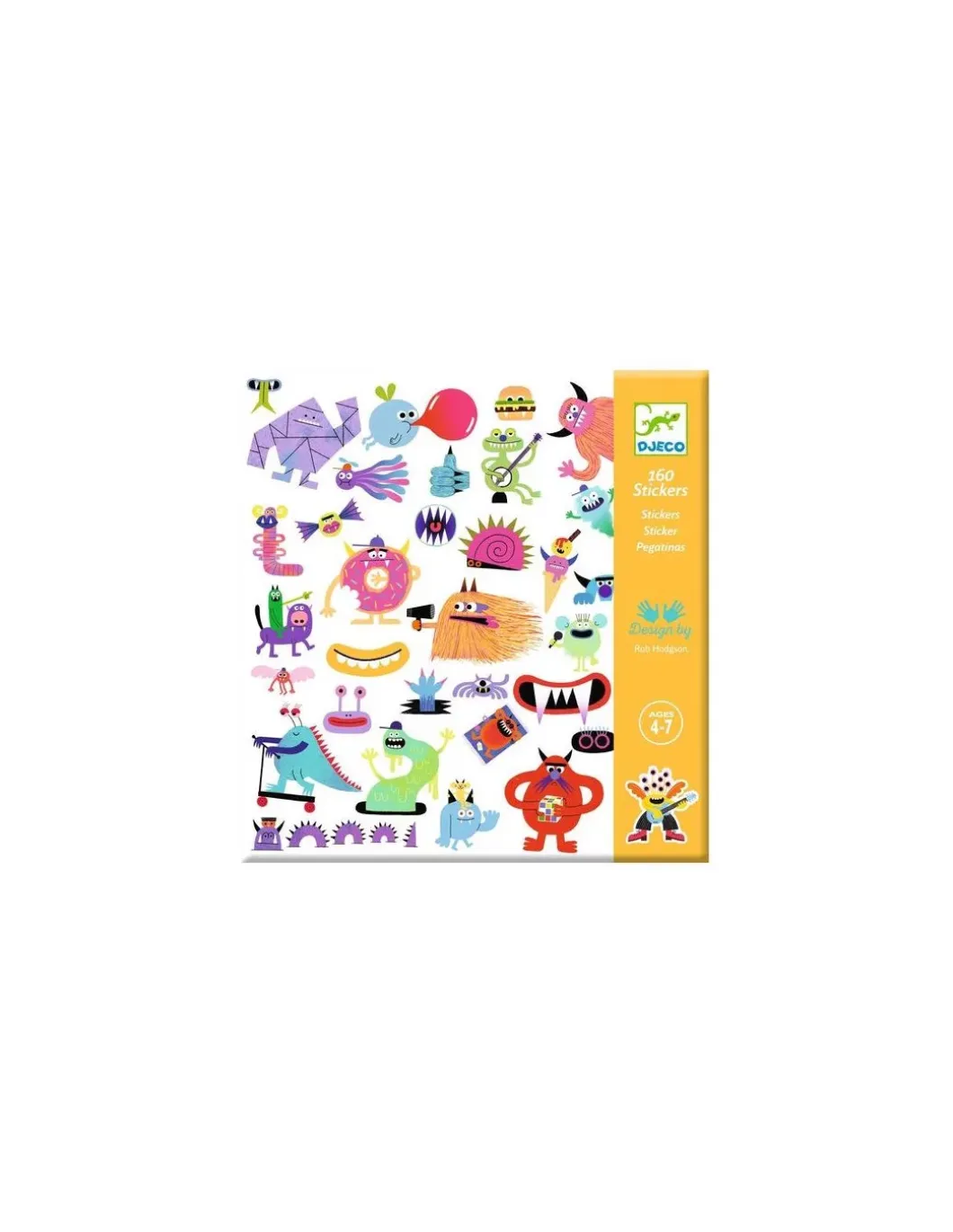 Stickers Monstres - Djeco