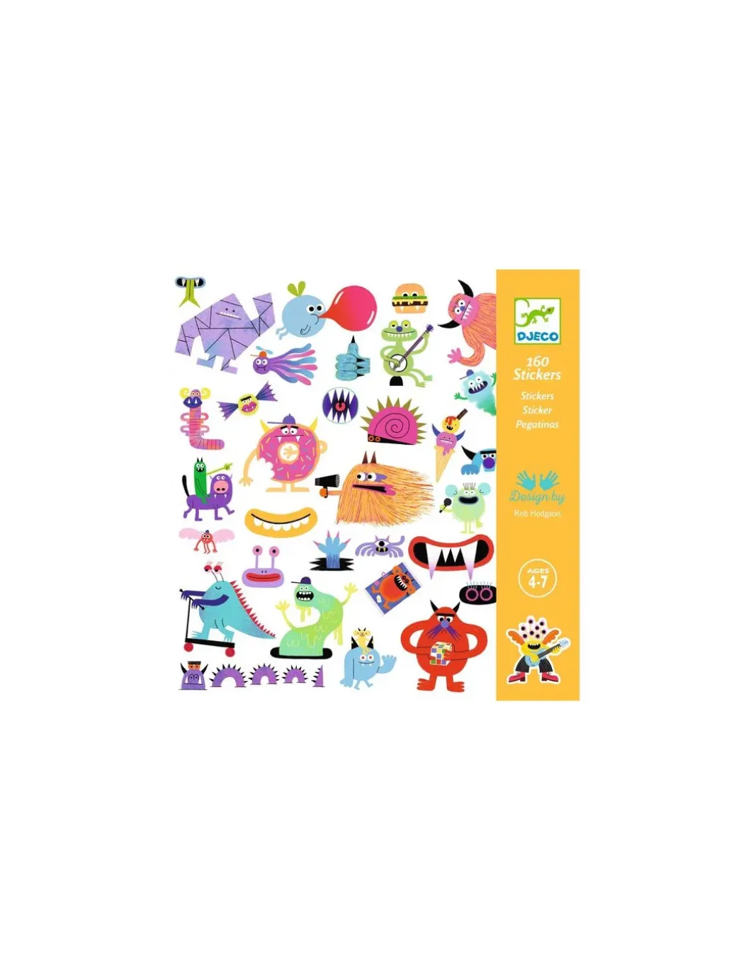 Stickers Monstres - Djeco