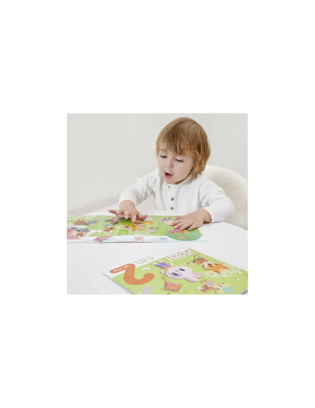 Stickers épais repositionnables 2 ans - Janod