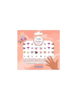 Stickers pour les ongles Plumes - Djeco