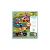 Stickers repositionnables les voitures - Djeco