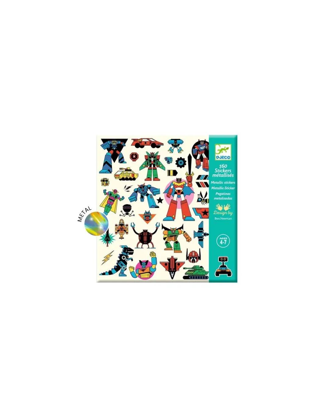 Stickers Robots - Djeco
