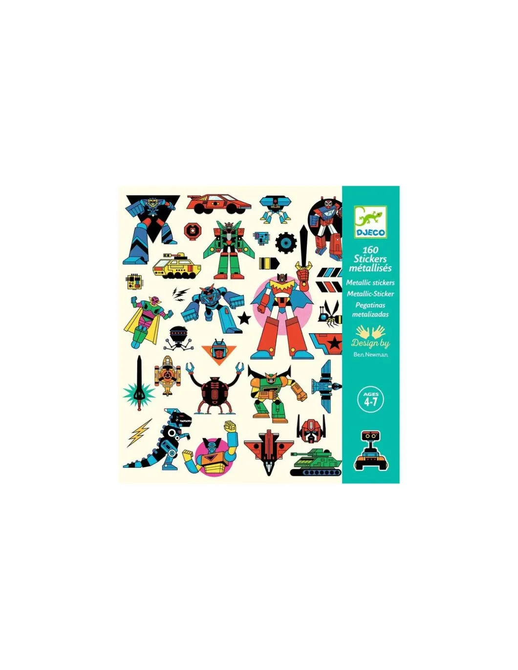 Stickers Robots - Djeco