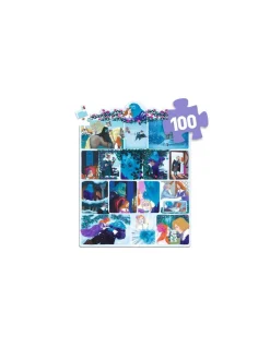 Story puzzle La Belle et la Bête 100 pièces - Djeco