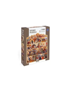 Story puzzle Le Roi Arthur 100 pièces - Djeco