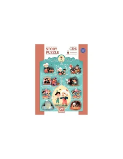Story puzzle Pinocchio 54 pièces - Djeco