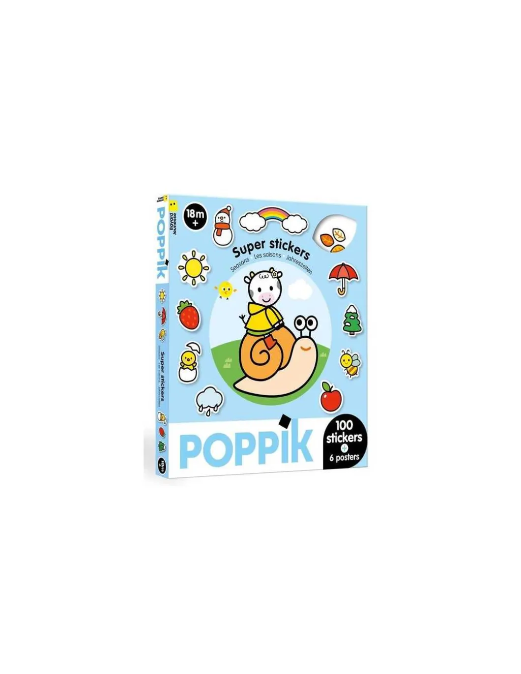 Super stickers Les saisons - Poppik