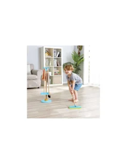 Support pour balais et set de nettoyage - Hape