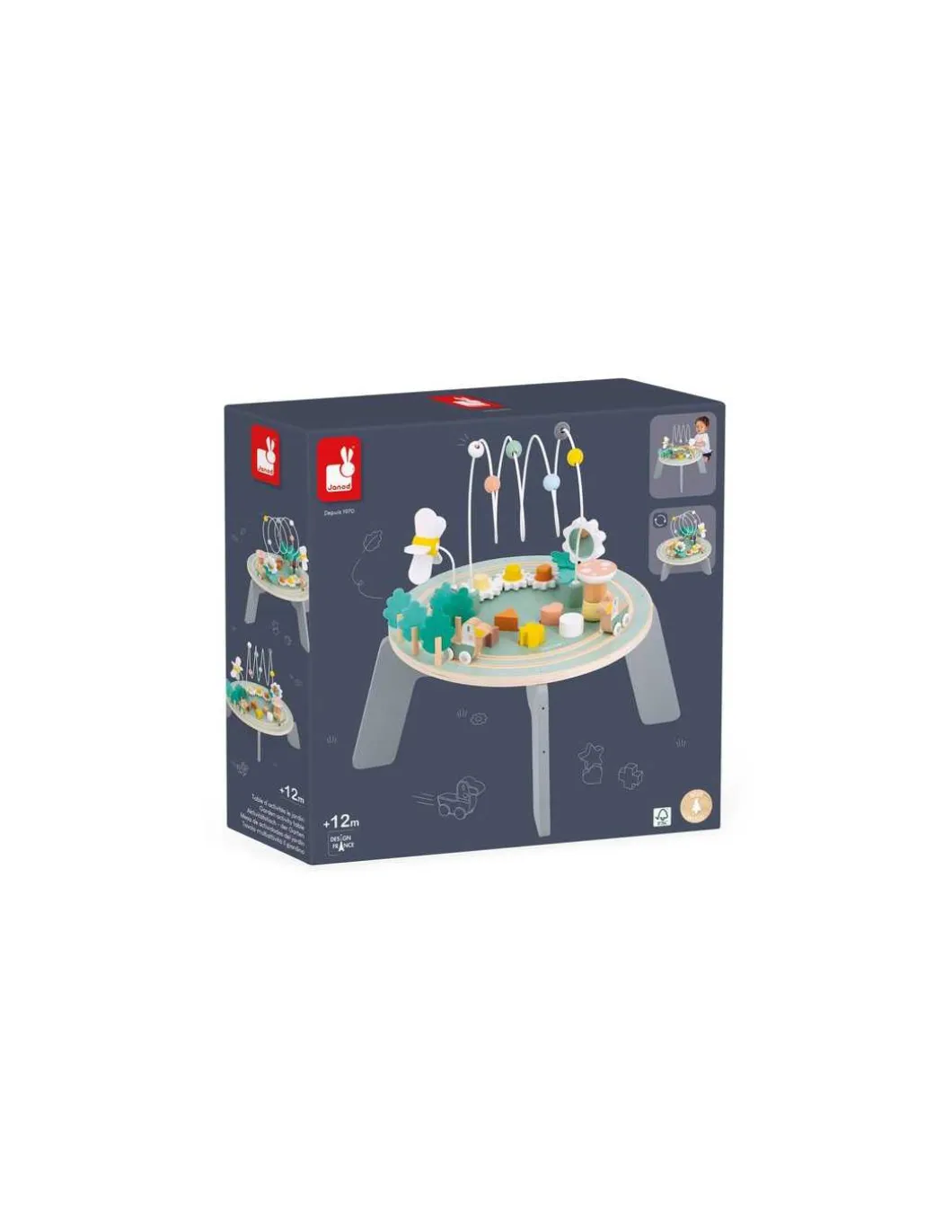 Table d’activités en bois Le Jardin - Janod