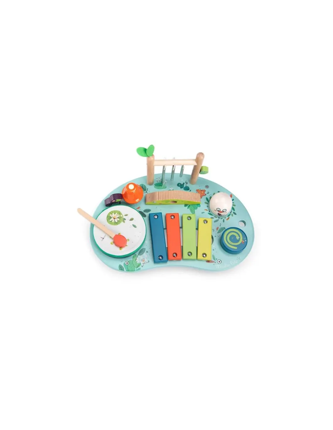 Table multi-activités musicales Dans la jungle - Moulin Roty