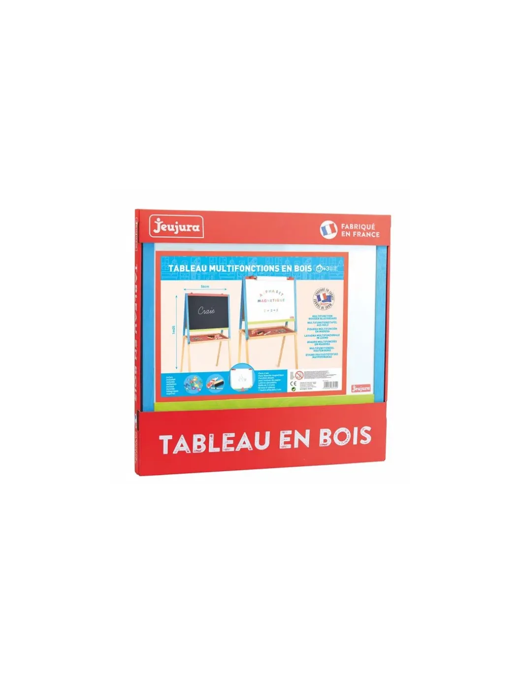 Tableau multifonctions en bois - Jeujura