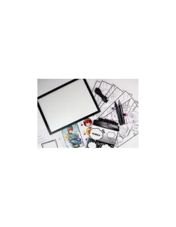 Tablette lumineuse et atelier marqueurs Manga - Sycomore