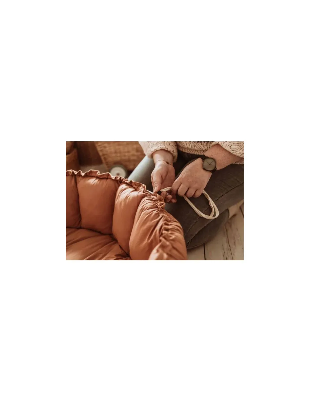 Tapis de jeu 3 en 1 Bloom marron - PlayandGo