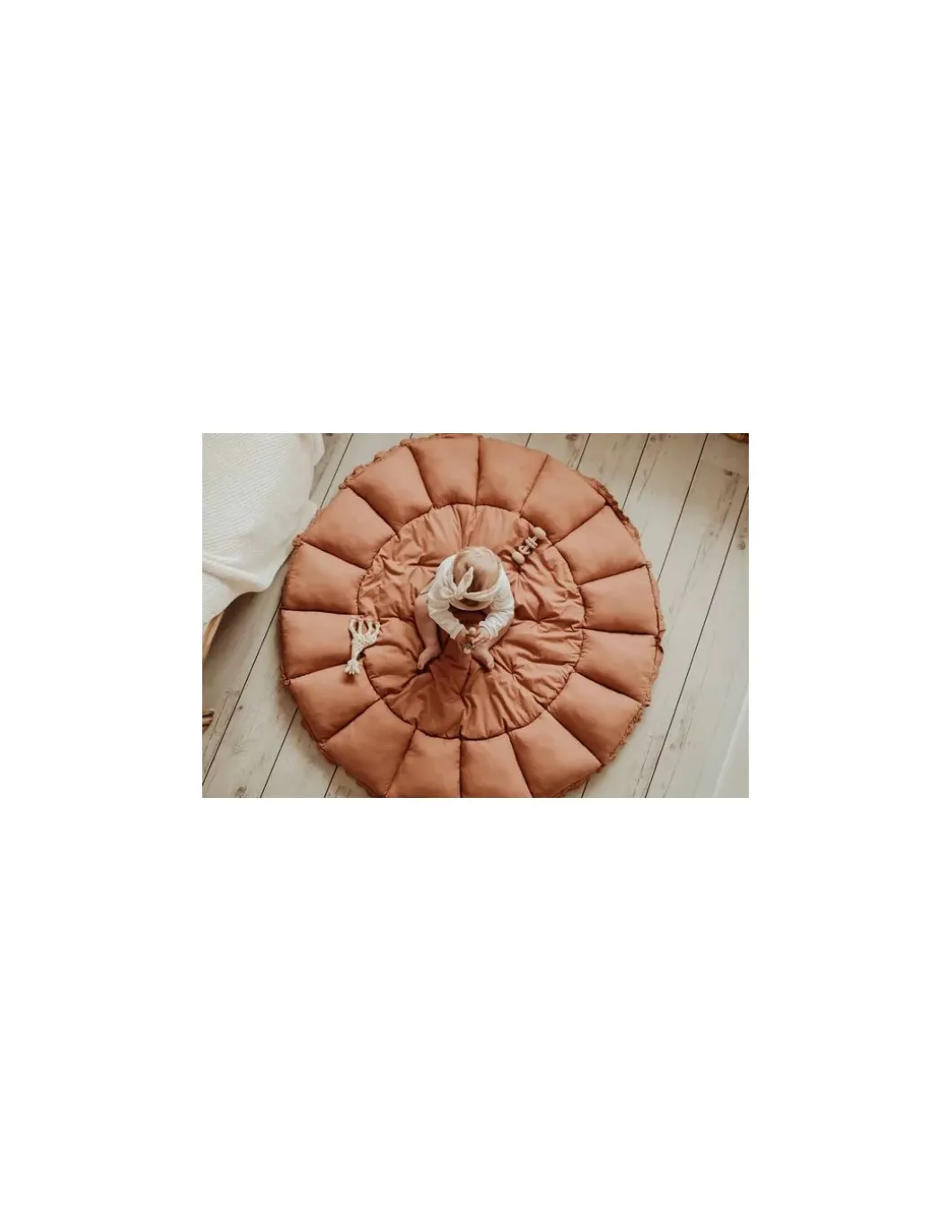 Tapis de jeu 3 en 1 Bloom marron - PlayandGo