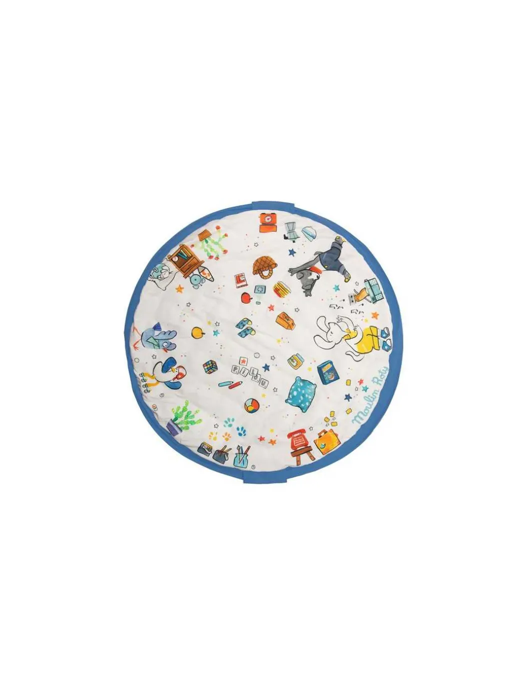 Tapis de jeu et sac de rangement Puce & Pilou - Moulin Roty