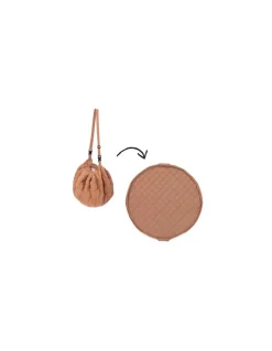 Tapis d'éveil bio 3 en 1 brun - PlayandGo