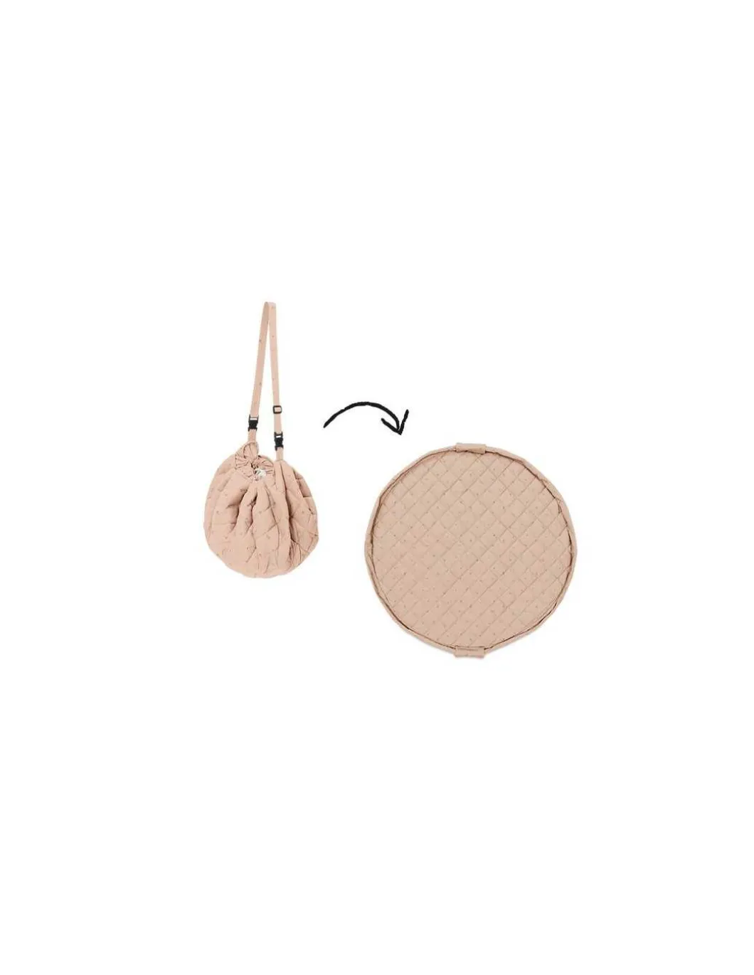 Tapis d'éveil bio 3 en 1 fleuri - PlayandGo