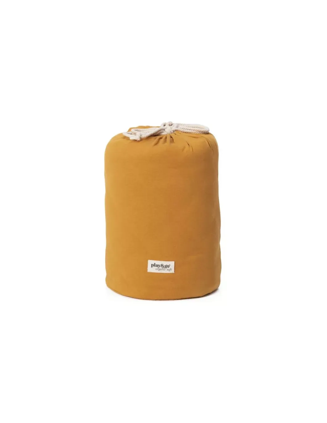 Tapis d'éveil bio 3 en 1 jaune moutarde - PlayandGo