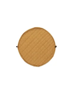 Tapis d'éveil bio 3 en 1 jaune moutarde - PlayandGo