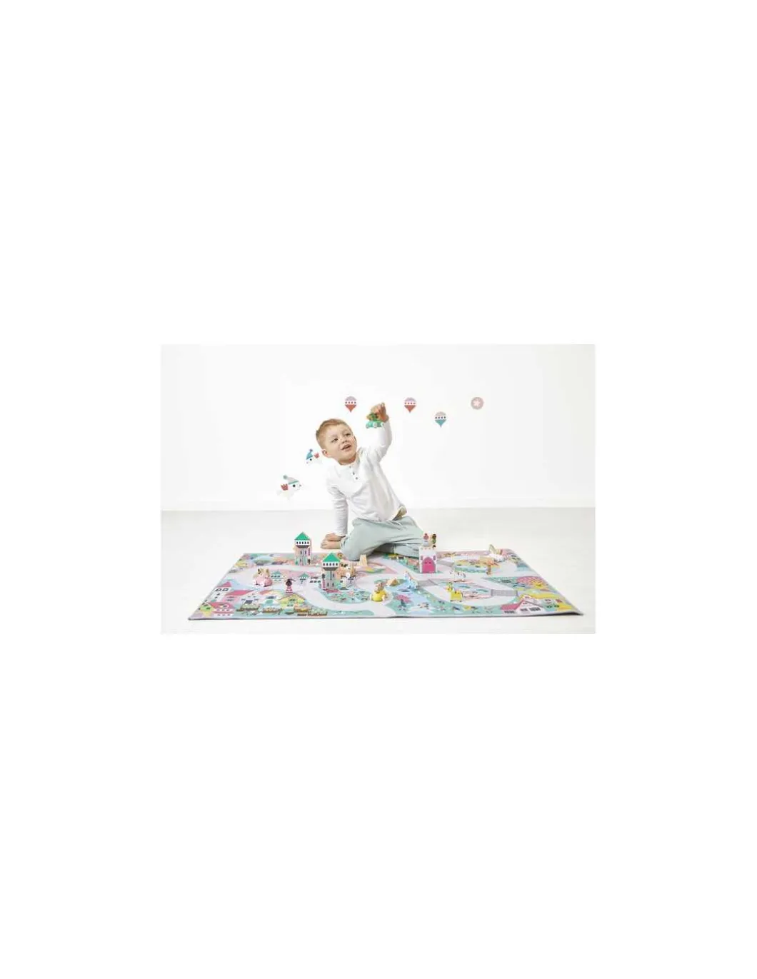 Tapis Royaume Enchanté Cross Roads - Janod