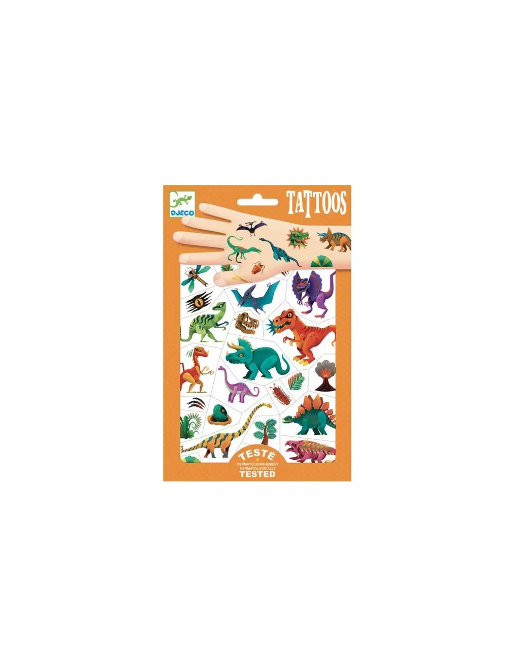 Tatouages dino club - Djeco