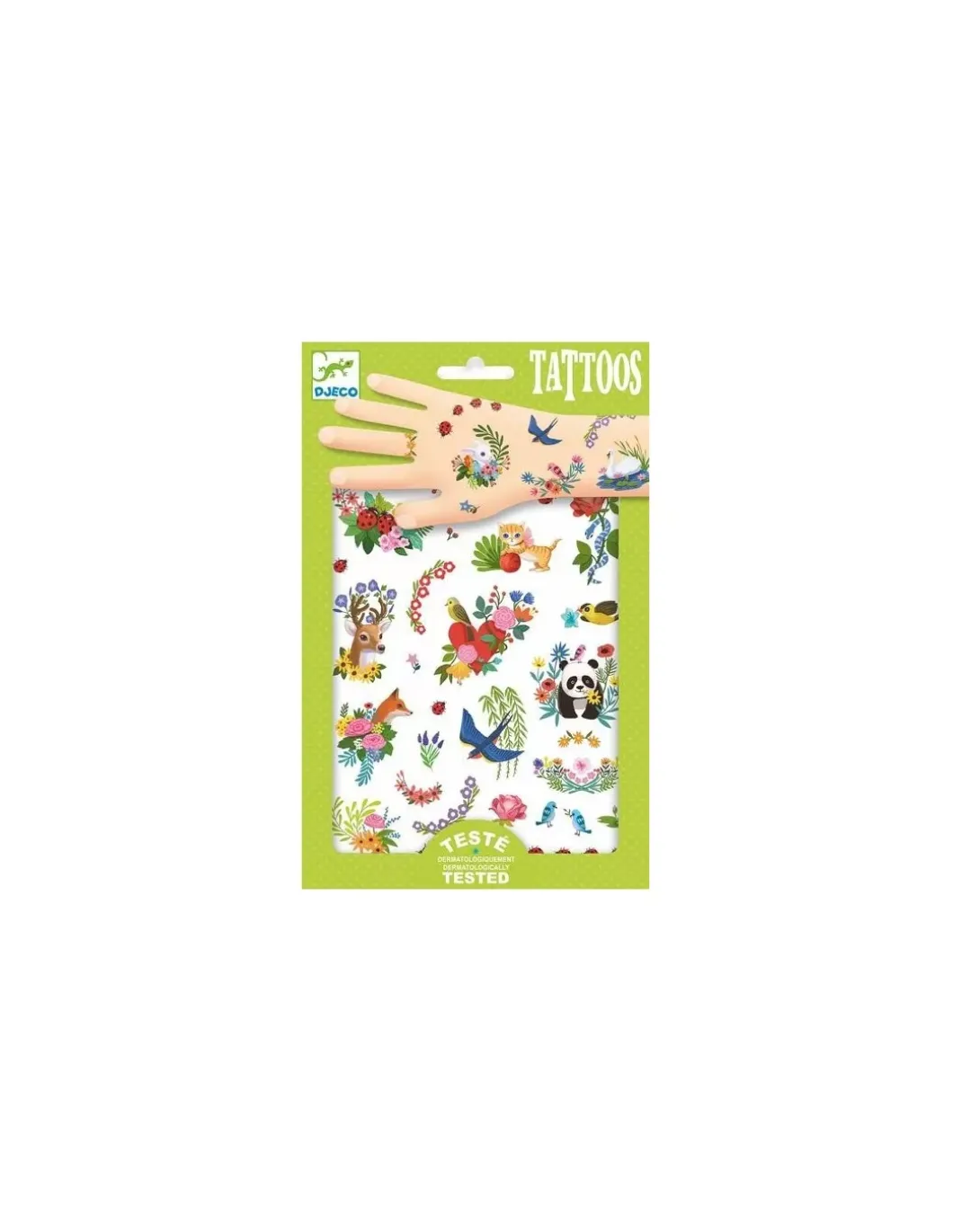 Tatouages happy spring - Djeco