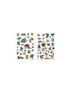Tatouages Heroes vs villains - Djeco