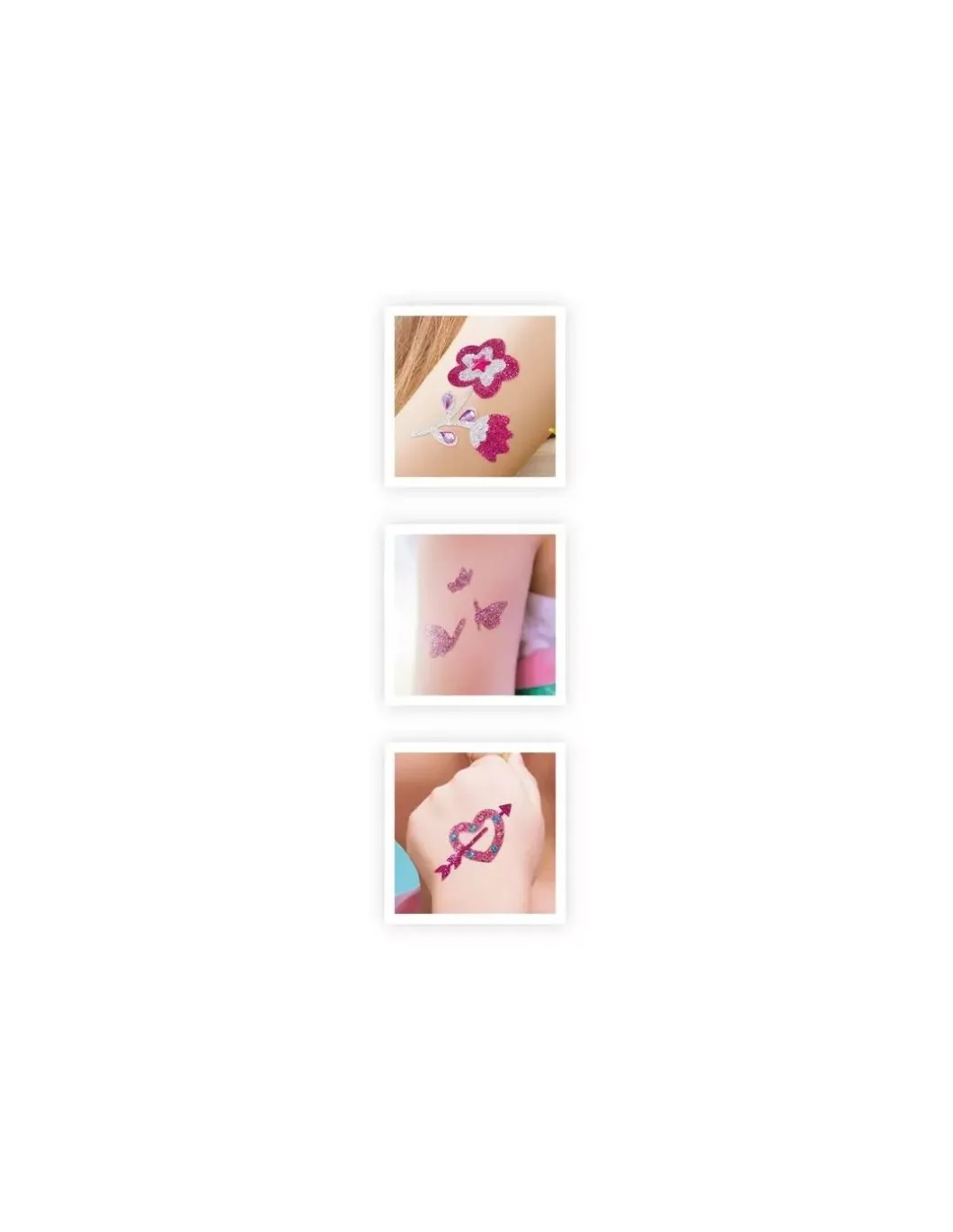 Tatouages pailletés - Buki