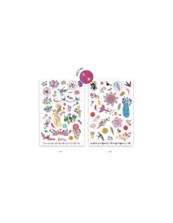 Tatouages Plume color - Djeco
