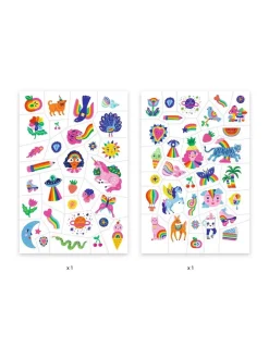 Tatouages Rainbow - Djeco