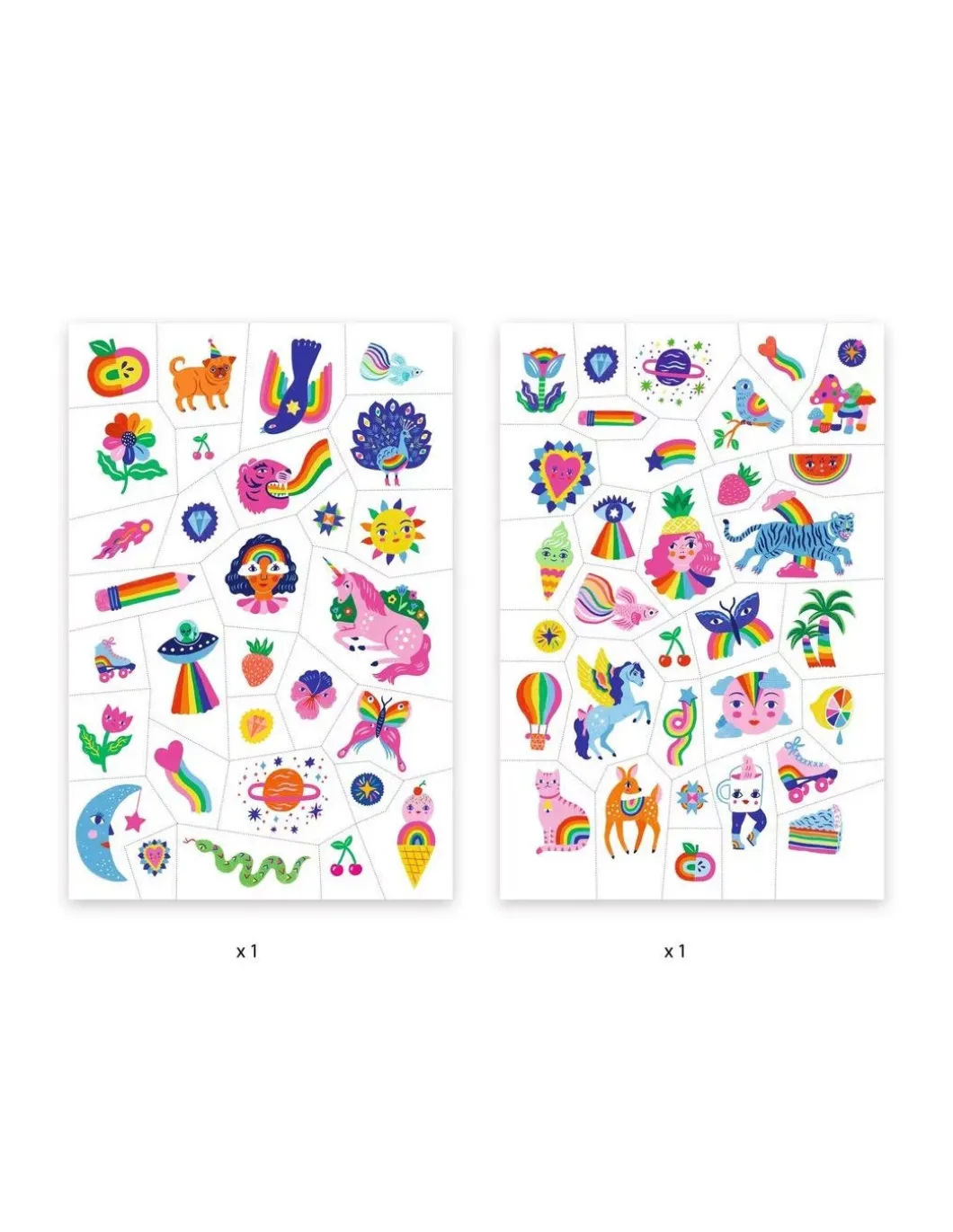 Tatouages Rainbow - Djeco