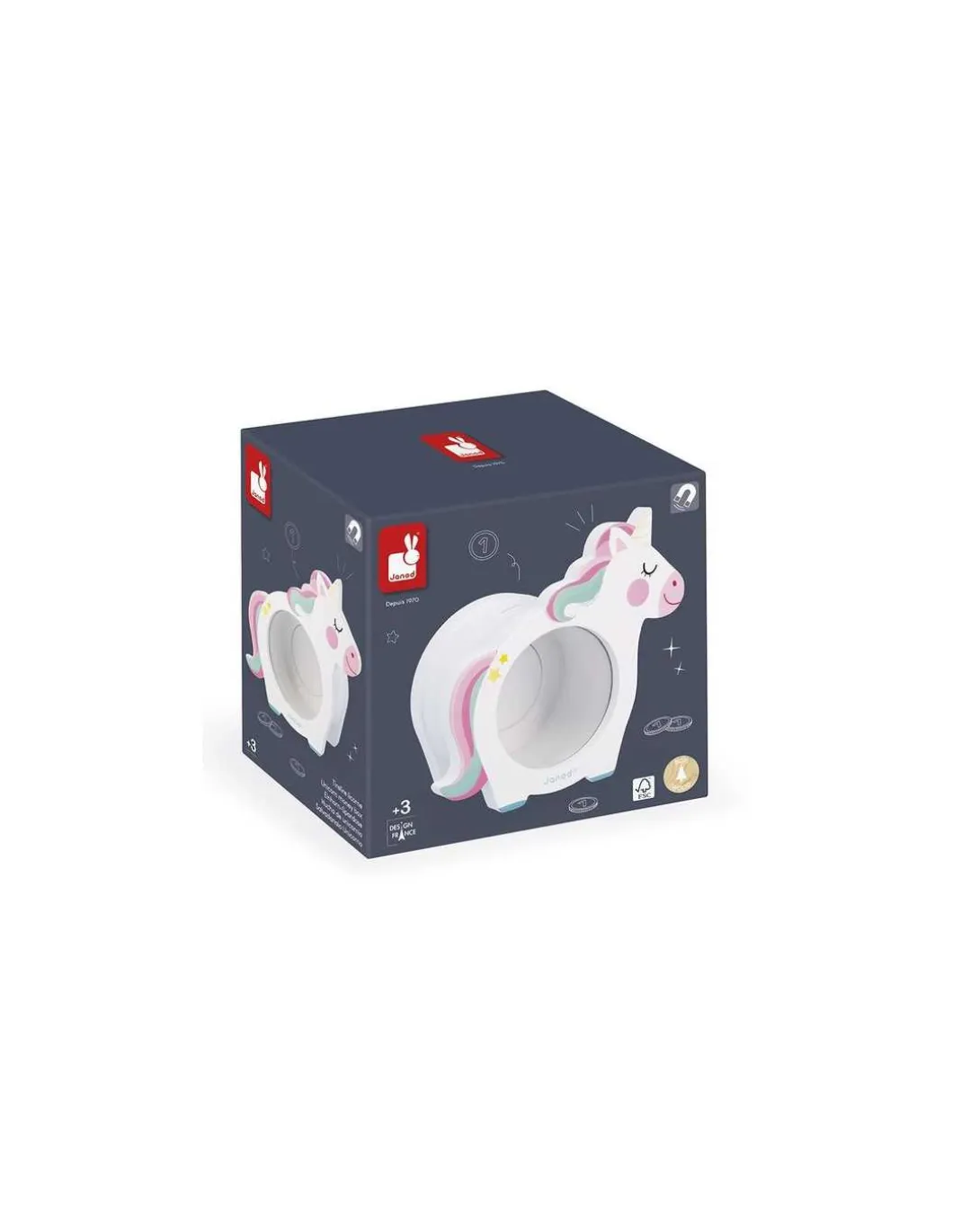 Tirelire Licorne - Janod