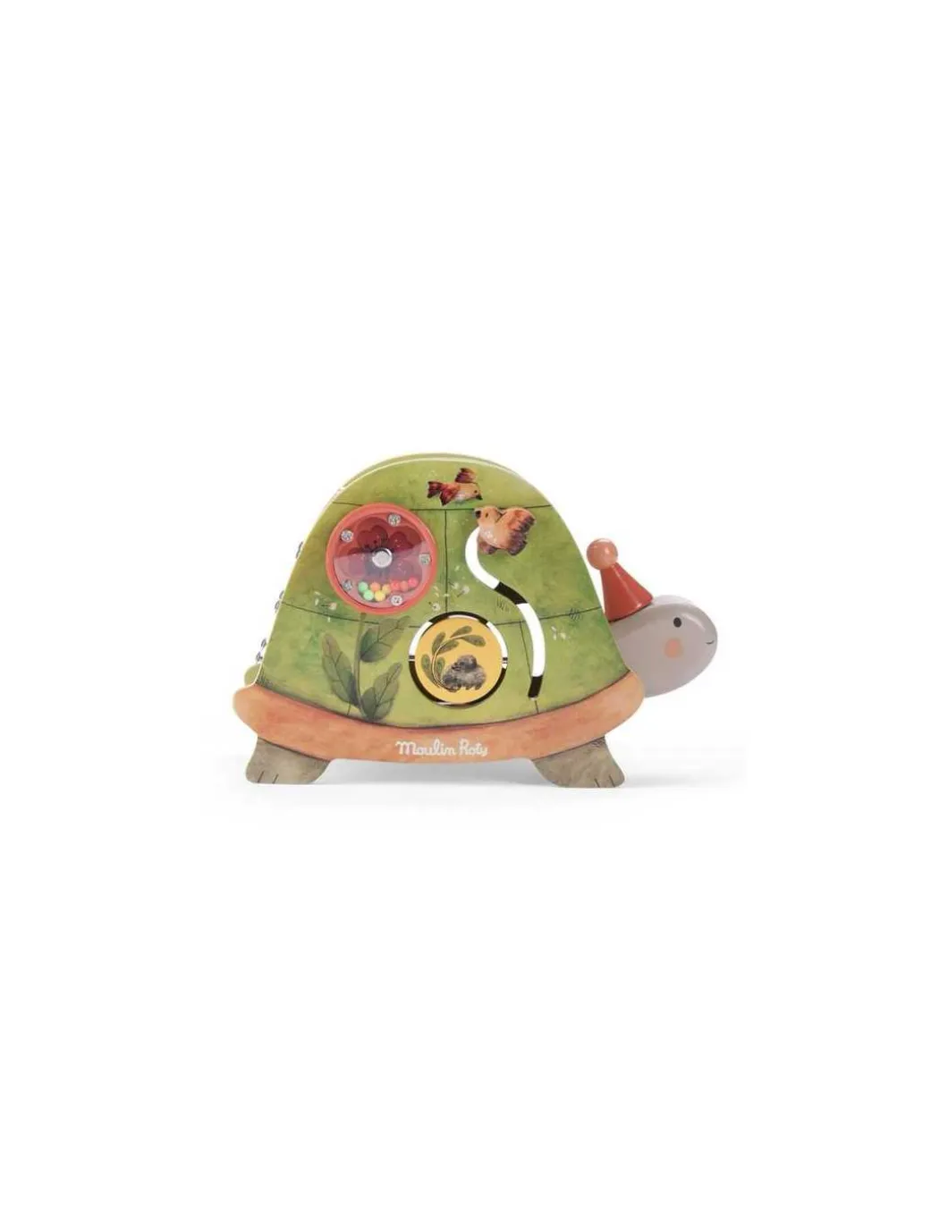 Tortue d'activités Trois petits lapins - Moulin Roty