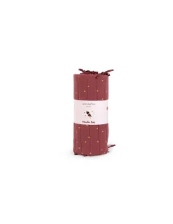Tour de lit terracotta Après la pluie - Moulin Roty