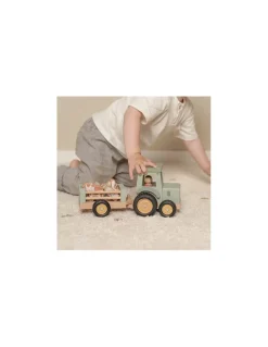 Tracteur avec remorque Little Farm - Little Dutch