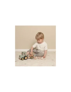 Tracteur avec remorque Little Farm - Little Dutch