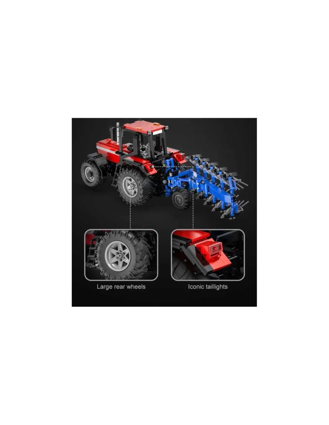 Tracteur multifonction 1675 pièces - CaDA Master