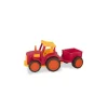 Tracteur rouge avec remorque - B.Toys