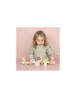 Train à blocs hérisson Fairy Garden - Little Dutch