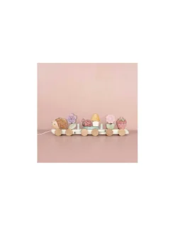 Train à blocs hérisson Fairy Garden - Little Dutch