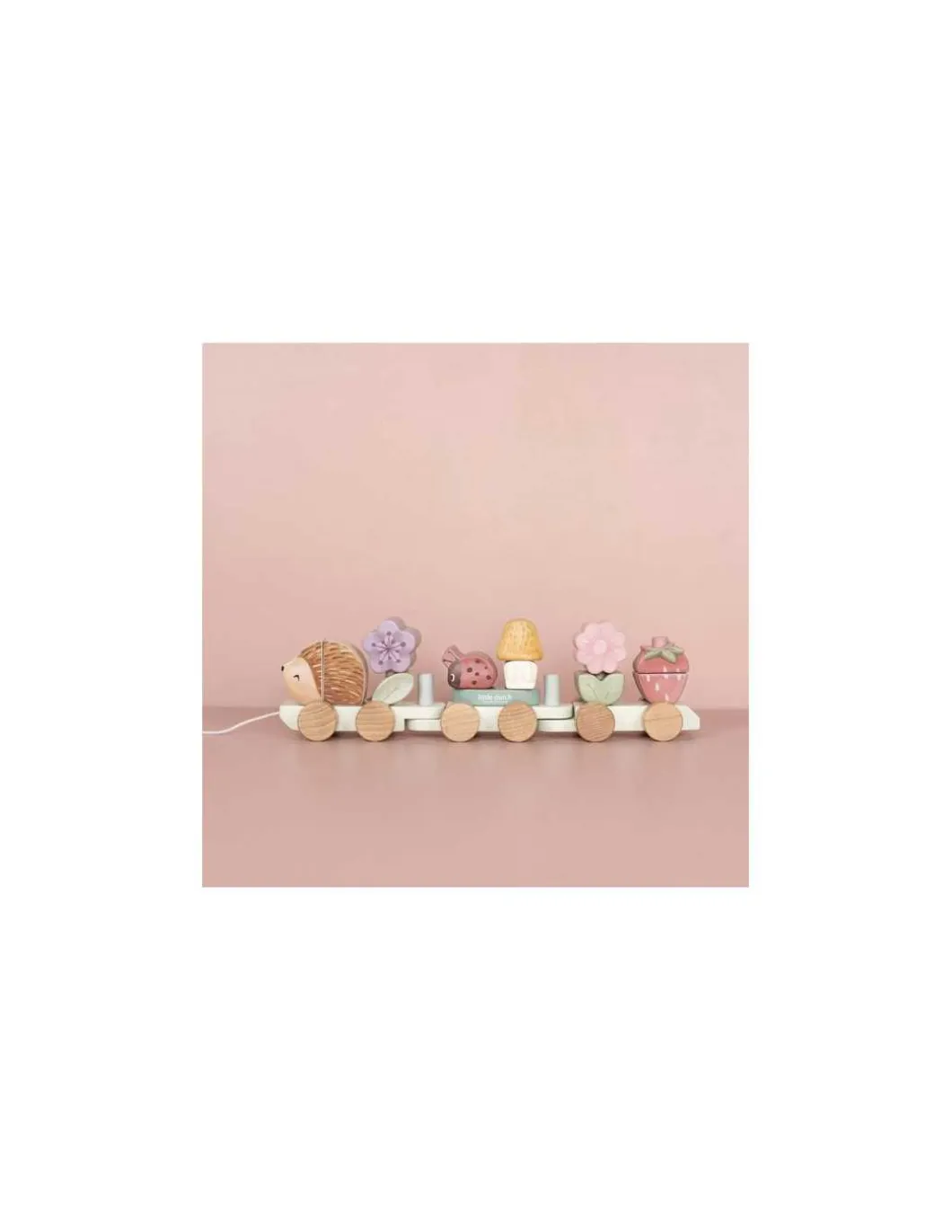 Train à blocs hérisson Fairy Garden - Little Dutch
