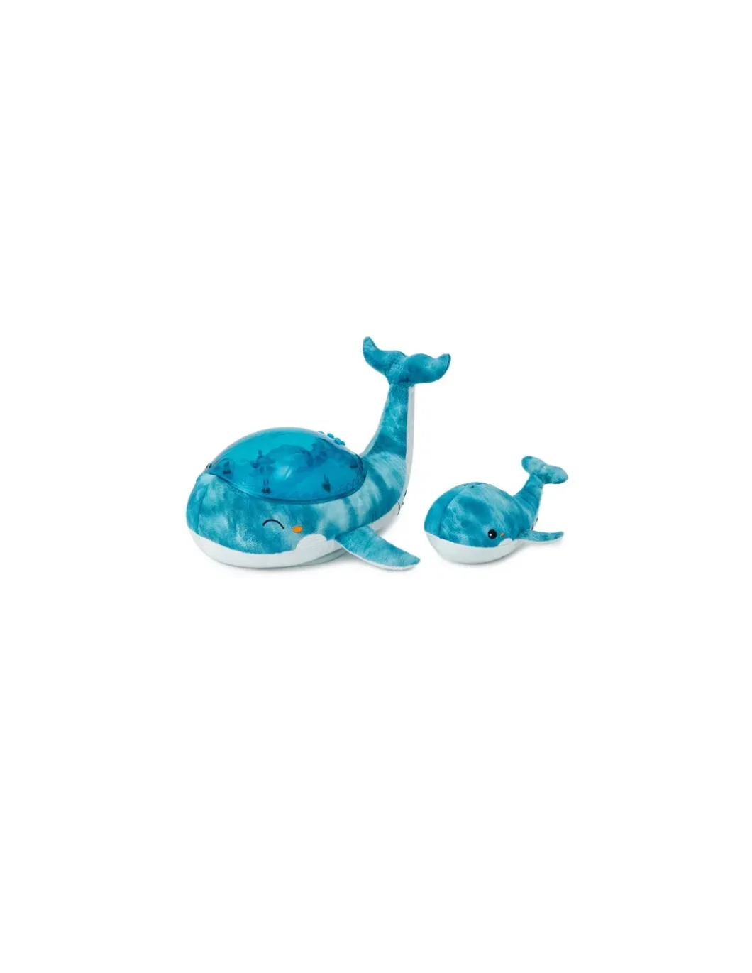 Tranquil whale blue family Peluche musicale à projections - Cloud b