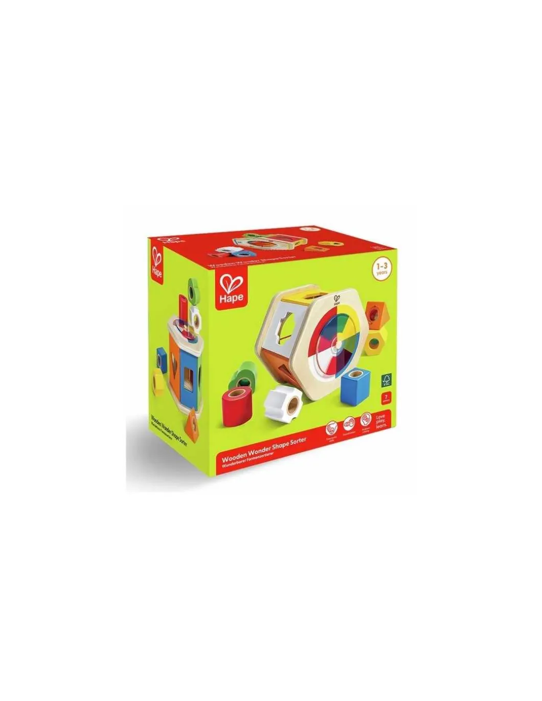 Trieur de formes en bois - Hape
