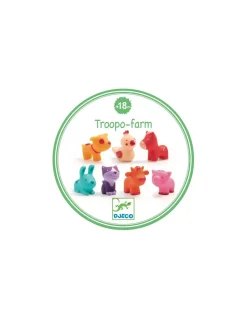 Troopo farm animaux de la ferme - Djeco