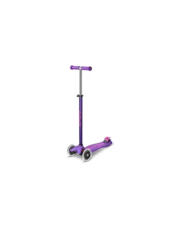 Trottinette Maxi Micro Deluxe LED Violet - Micro Mobility